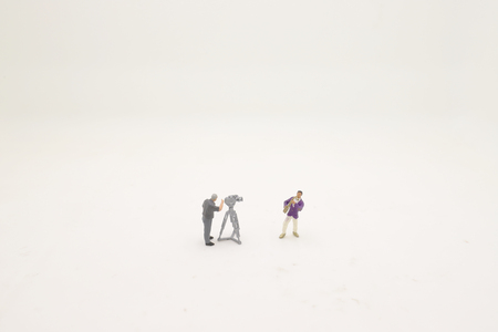 the fun of film marker take the videoの写真素材