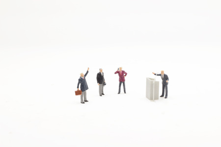 a mini of speaker for business conference.の写真素材