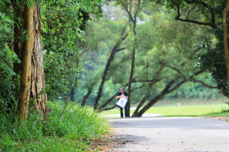 country Club golf course in Hong Kong