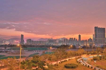 new development place at kai tak areaのeditorial素材
