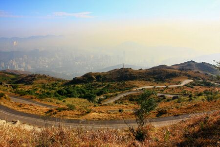 The Tai Mo mountain sceneryの写真素材