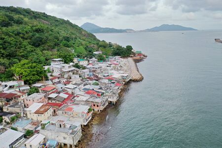 scenery of  Ma Wan Village in hkの写真素材
