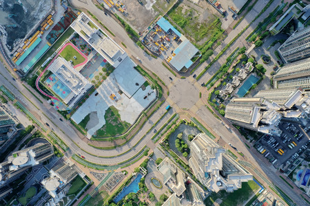 the south of TKO district in Hong Kongのeditorial素材