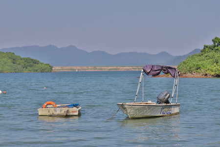 22 sept 2019 Ma Shi Chau Special Area tai poのeditorial素材