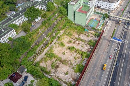 the Streets ready in new estate development, の写真素材