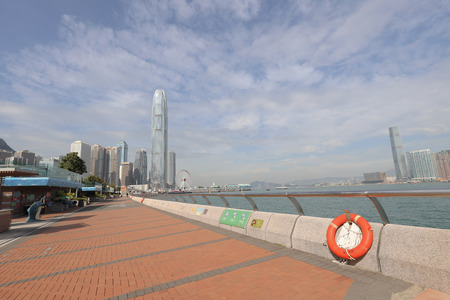 Western District Promenade at Wan Chai, 9 Dec 2019のeditorial素材