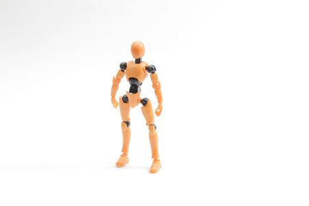 the scale of figure on the white boardの写真素材