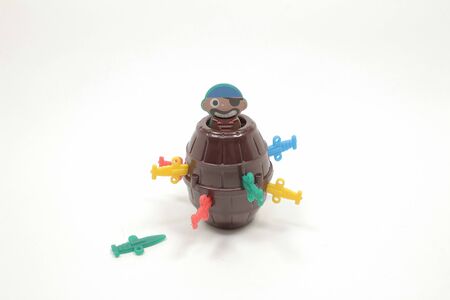 the scale of fun Spooky Clown Holding A Bloody Knifeの写真素材