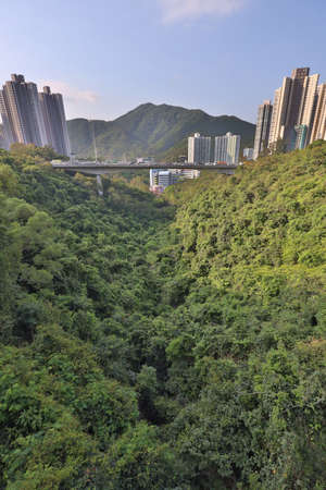 the new twon of Tseung Kwan O Town  2 May 2020のeditorial素材