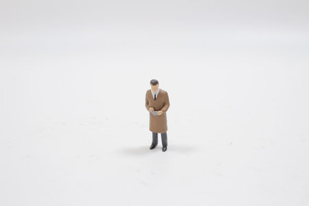 the man figure stand on the board