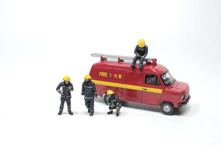 the scale figure of the Fire man hk 12 Oct 2020の写真素材