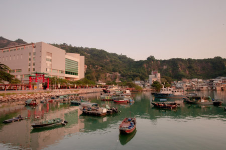 the Sam Ka Tsuen Typhoon Shelter, hong kong, 4 Nov 2006
