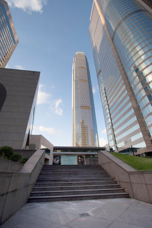 23 June 2006 The International Finance Centre (ifc) skyscraper in Hong Kong