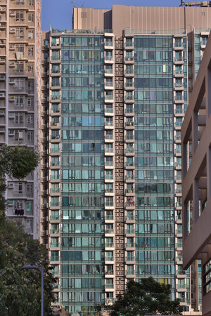 31 Dec 2020 the luxury appartment at tko, hong kongのeditorial素材