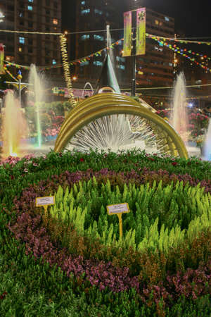 19 March 2005, the Hong Kong Flower Show at Victoria Park, Hong Kongの写真素材