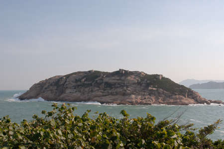 17 Dec 2005 the landscape of tai tau chau, shek oの写真素材