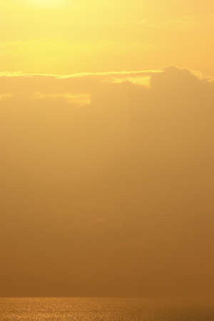 a Lung Kwu Tan sunset in Hong Kongの写真素材