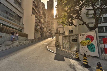 27 Nov 2020 the Former Hollywood Road Police Married Quarters.のeditorial素材