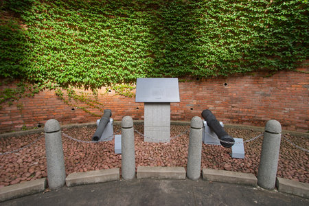 17 June 2006 Former Site of Gunpowder magazine at Museumのeditorial素材