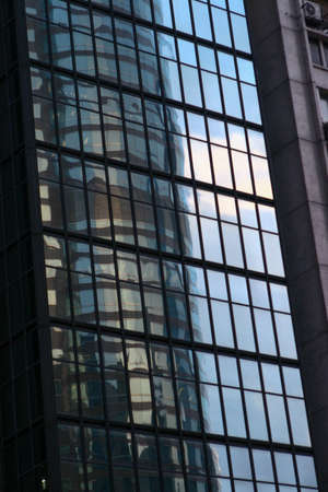 1 July 2005 Abstract architecture of a modern building, hong kong