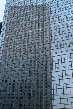 1 July 2005 Abstract architecture of a modern building, hong kong