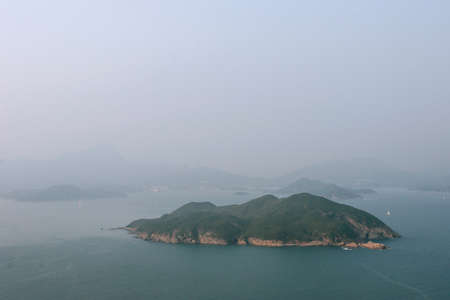 clear water bay, view at Lung Ha Wan Country Trail, hk 6 Nov 2005