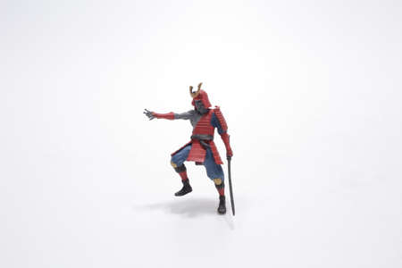 the mini figure of Shogun Skeleton Warrior at the board