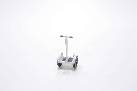 the scale of mini Dual Wheel Self Balancing Electric Skateboardの写真素材