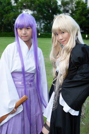 portrait of a beautiful girl in cosplay 14 July 2007