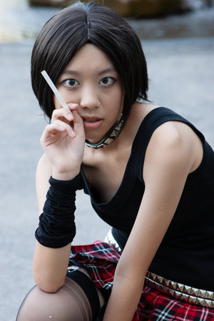 portrait of a beautiful girl in cosplay 14 July 2007