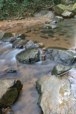 the river at the Shing Mun Reservoir, hk