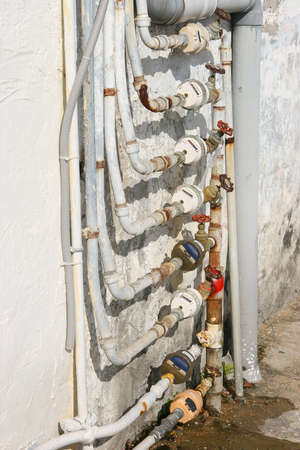 19 Sept 2005 the group of Hose switch at out door