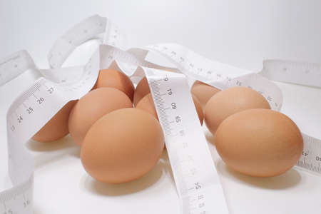 the Eggs Measure on the white board