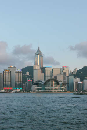 14 July 2005 the hkcee at Hong Kong victoria harborのeditorial素材