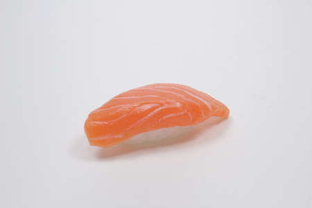 the Japanese food Sushi and sashimi on boardの写真素材