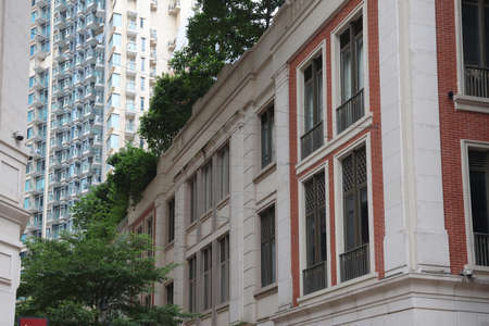 7 Aug 2021 the Imitating old buildings at Lee Tung Street
