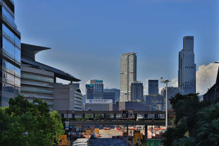 the office at Harbour Road, hong kongのeditorial素材