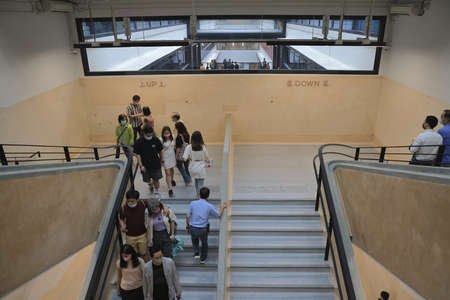 landmark of the stair at central market