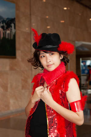 29 July 2006 Portrait Of Beautiful cosplayer Wearing Costume At Cosplay Event