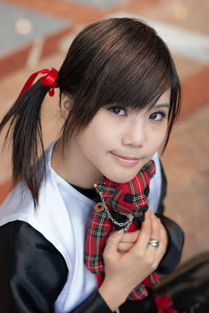 29 July 2006 Portrait Of Beautiful cosplayer Wearing Costume At Cosplay Eventのeditorial素材