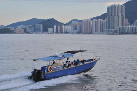 21 Sept 2021 the east of island, Hong Kong, East sideのeditorial素材