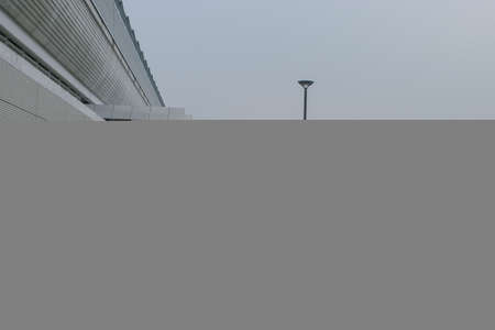 10 Sept 2005 the flyover of the train at Kam Tinの写真素材