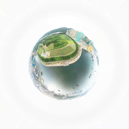 21 June 2019 Junk Bay Hong Kongの写真素材