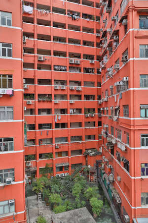 Alhambra Building, the Tong lau old house 23 Sept 2020のeditorial素材