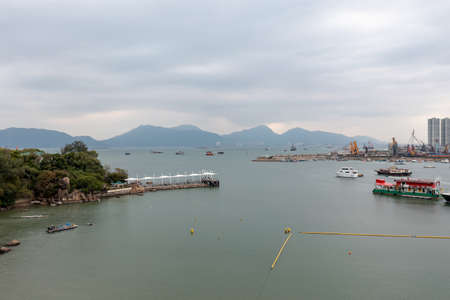 17 Dec 2021 Castle Peak Bay Waterfront Promenade and Tuen Mun Typhoon Shelter