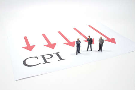 Chart illustrating Gross Domestic Product drop, with figureの写真素材