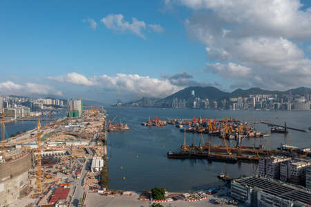 24 April 2022 the new develop of Kai Tak and Sung Wong Toi residential area