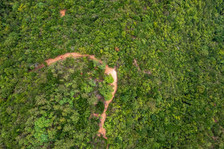 5 June 2022 the landscape of Tai Tam Country Park Quarry Bay Extension Sectionの写真素材