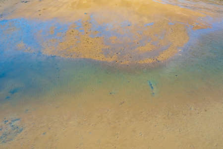 the close up the beach at hong kong