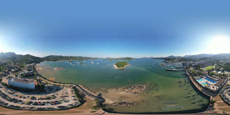 27 July 2022 The landscape of Sai Kung Public Pier, hong kong